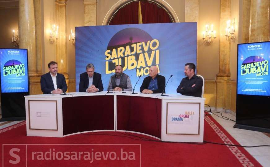 Ne propustite koncert „Sarajevo ljubavi moja“